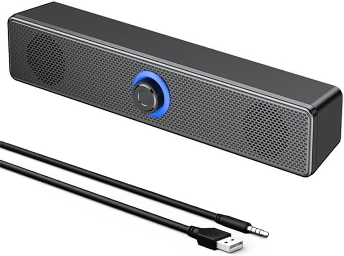 Soundbar PC 10W Plug & Play Speaker - Soundbar - €39,95