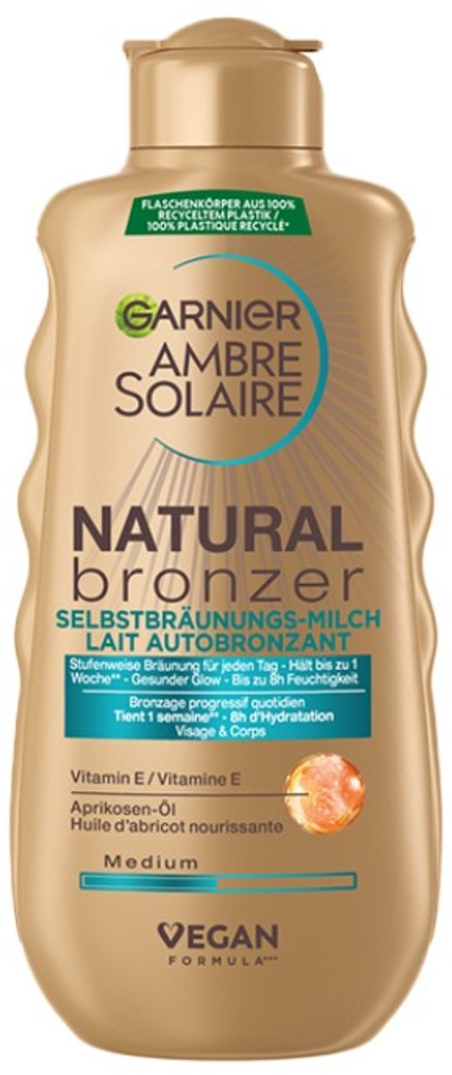 Garnier Ambre Solaire Natural Bronzer Zelfbruinende Melk - 175ml