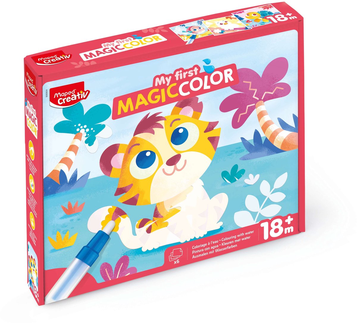 Maped- magic Color- kleuren met water