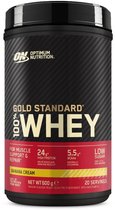 Optimum Nutrition Gold Standard 100% Whey Protein - Banana Cream - Proteine Poeder - Eiwitshake - 620 gram (20 servings)