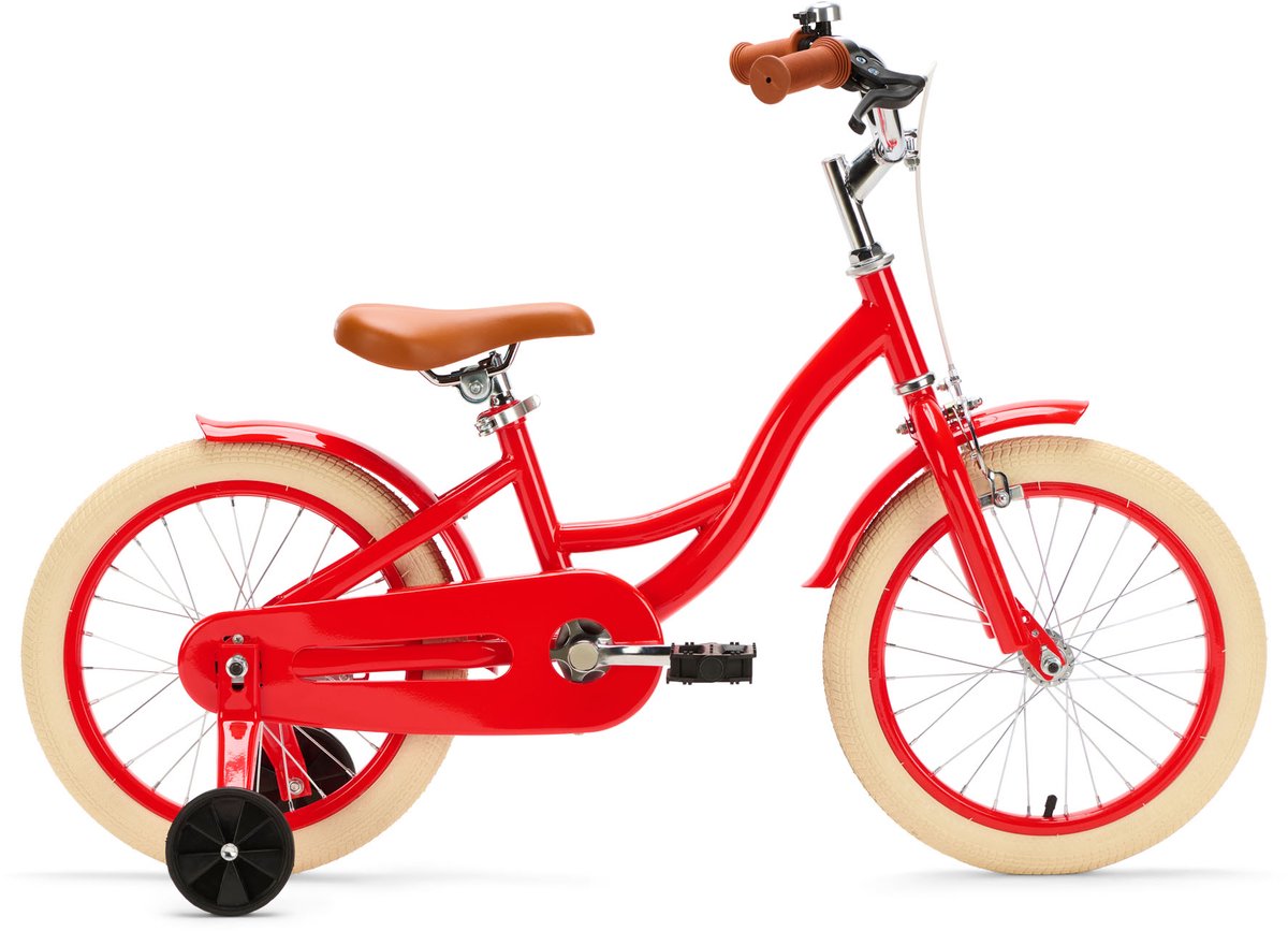 Generation Blanco 16 inch Rood – Kinderfiets
