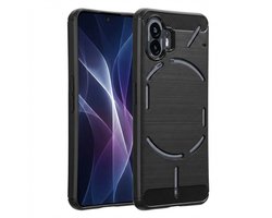 imoshion Hoesje - Geschikt voor Nothing Phone (2) - Brushed Backcover - Zwart