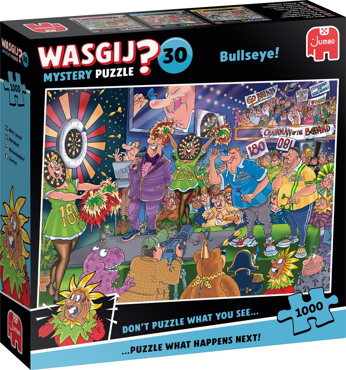 Wasgij Mystery 30 - Schot in de roos! - Puzzel - 1000 stukjes