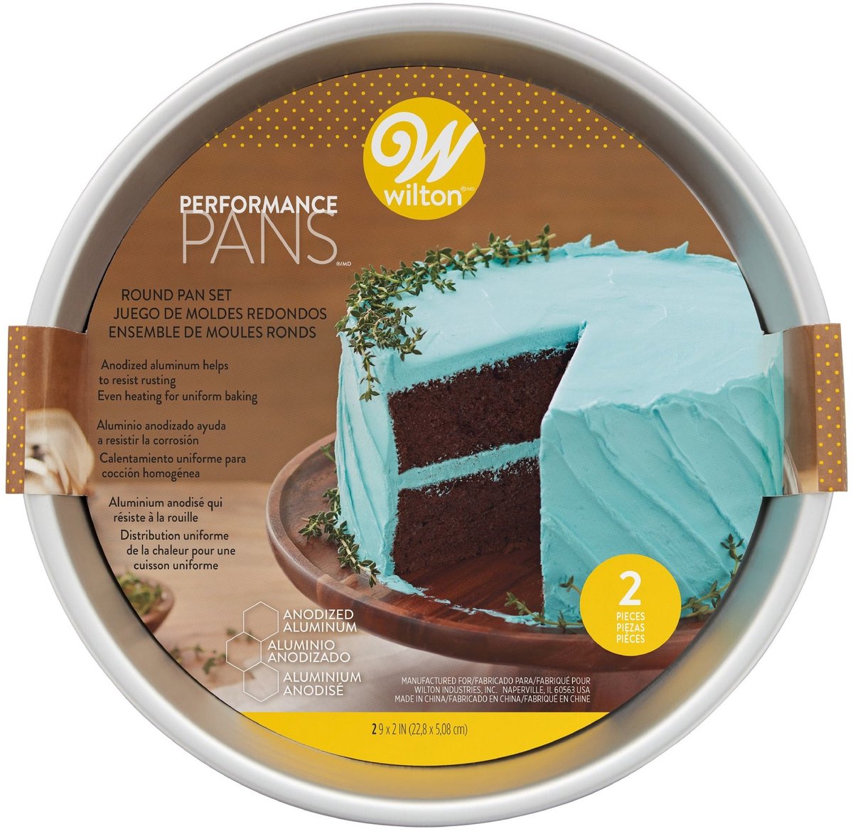 Wilton Performance Pans® Ronde Bakvorm Ø 23 cm set/2