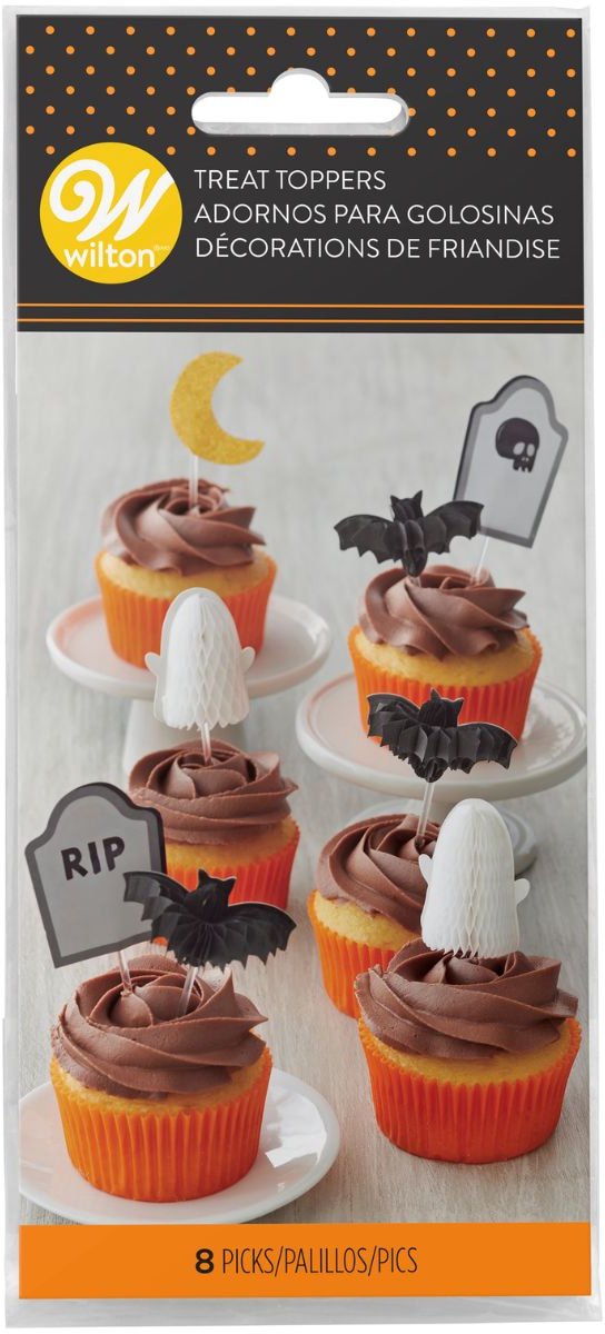 Wilton Taarttopper - Set 8 - Halloween - Taartdecoratie