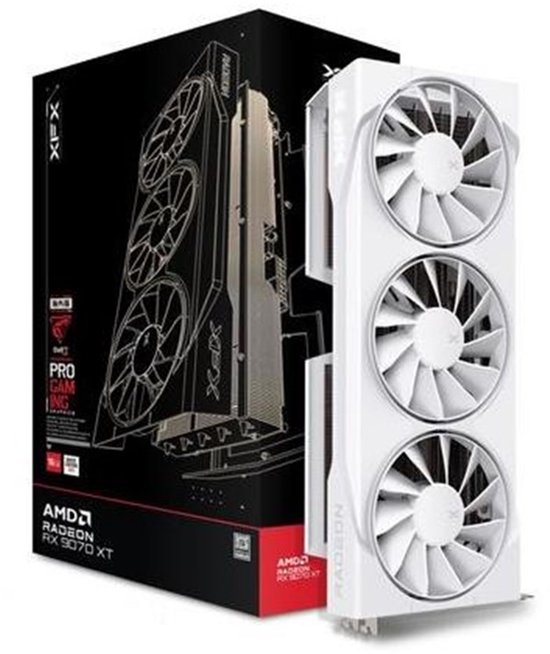 XFX Radeon RX 9070 XT Swift White Triple Fan Gaming Edition 16 GB (2/6)