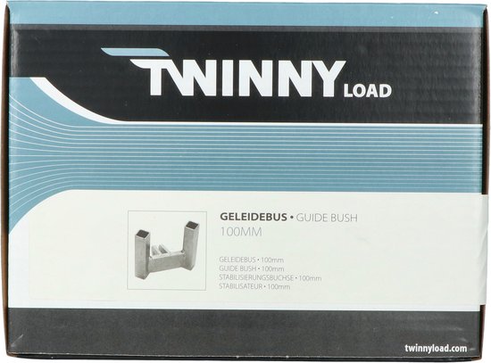 Twinny Load Geleidebus - 100 mm - Voor laag gemonteerde trekhaken - Wordt gemonteerd aan het bestaande Twinny Load koppelingsstuk - Voor Twinny Load fietsdragers die zijn voorzien van twee pennen van Twinny Load — afbeelding 5