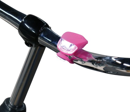 Dresco Siliconen Roze Fietsverlichting — afbeelding 4