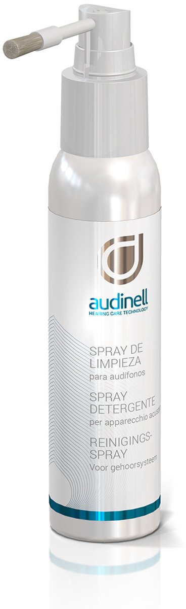 audinell reinigingsspray met borstel 100 ml