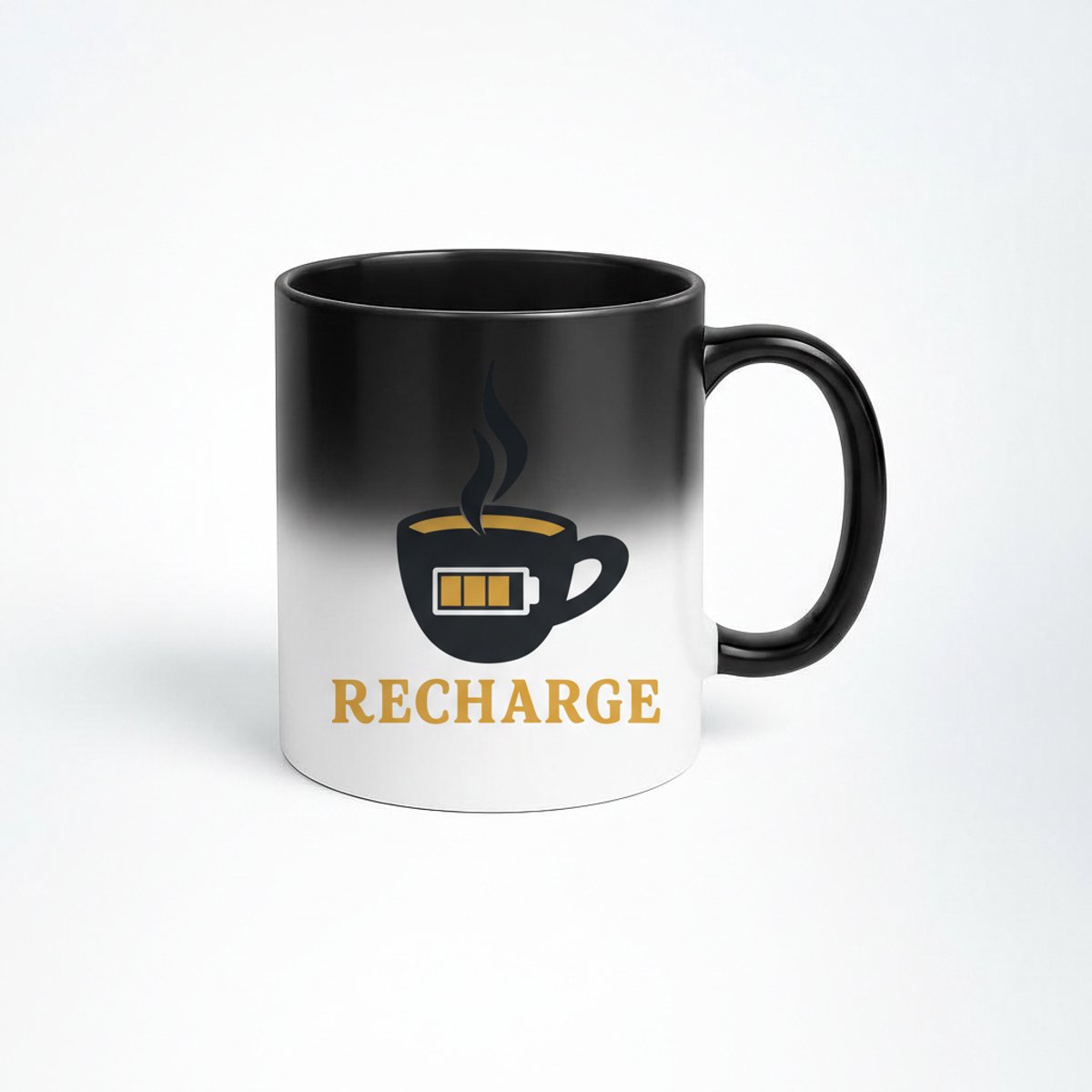 Recharge Koffie Mok - Magische Kleur Veranderende Mok