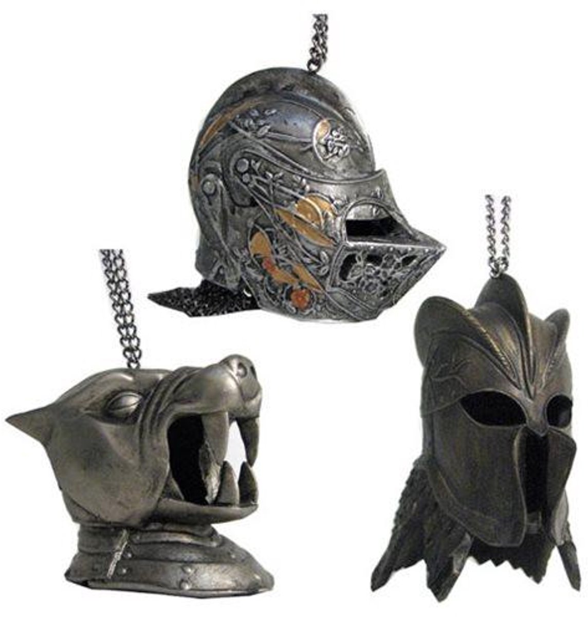 Game of Thrones - Helmets 10 cm Resin Christmas Ornament - Loras Tyrell Helmet