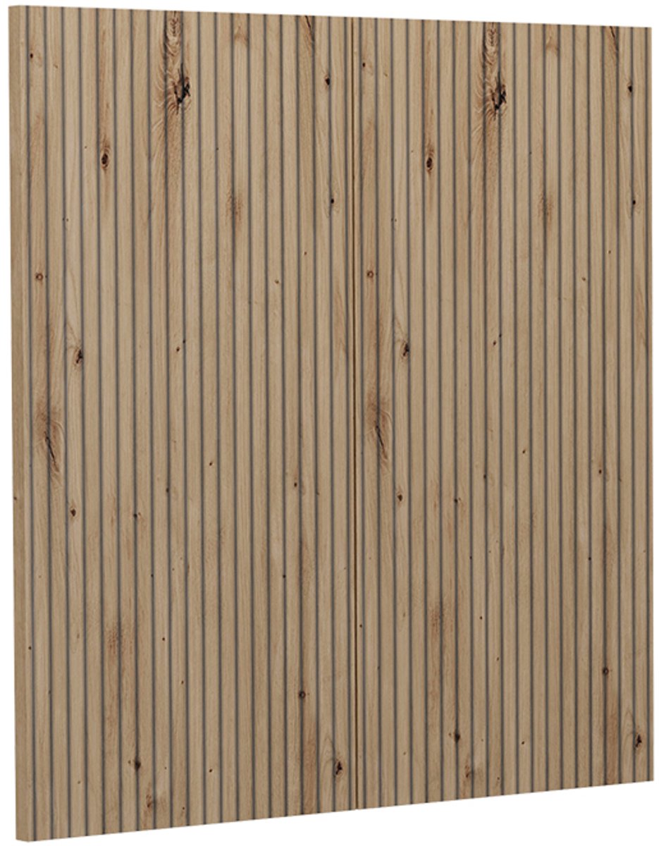 Vicco R-Line Keukenfront – 59.2 x 59 cm meubelfront voor de hangkast Artisanaal eiken