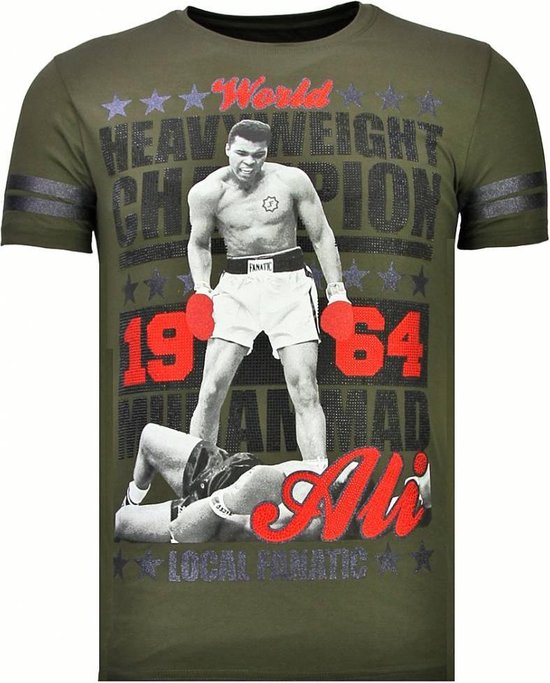 Greatest Of All Time - Ali T-shirt - Khaki