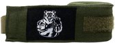ORCQ Bear boxing handwraps - Boks Wraps - Boksbandages - Kickboks bandage - Paar - 450cm Army Green