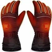 Verwarmde handschoenen - Handschoenen verwarmd - Elektrische verwarming - Winter - Oplaadbaar - Waterdicht - Winddicht - Zwart - Unisex -Geschikt voor DC-interfaces
