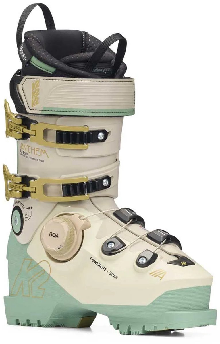 K2 Anthem 95 Boa Alpine Skischoenen 27.5 Man Vrouw Beige