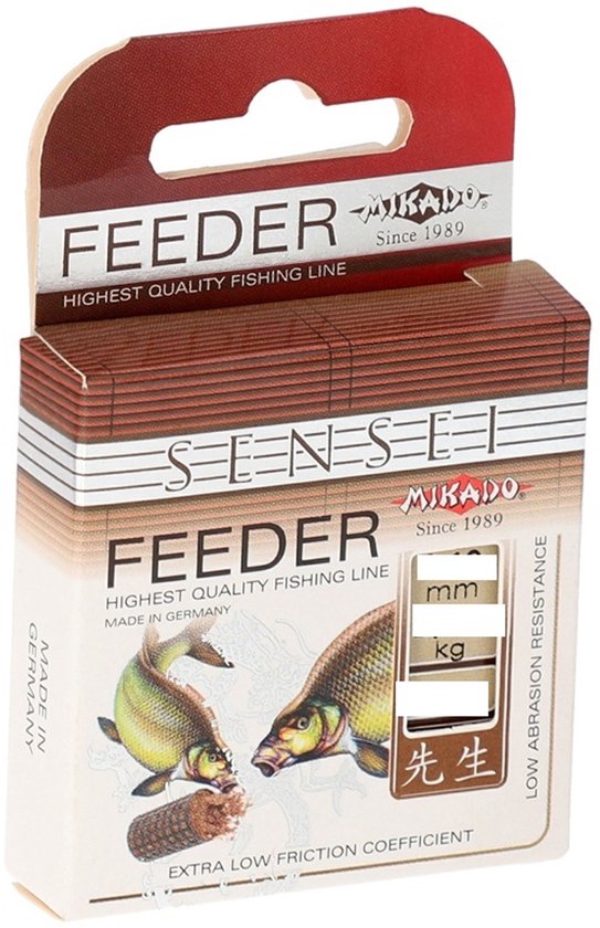 Mikado Sensei Feeder Vislijn 0,16 mm - Monofilament - 4,3 kg - 150 m - Feeder & Witvis van Merkloos — afbeelding 2