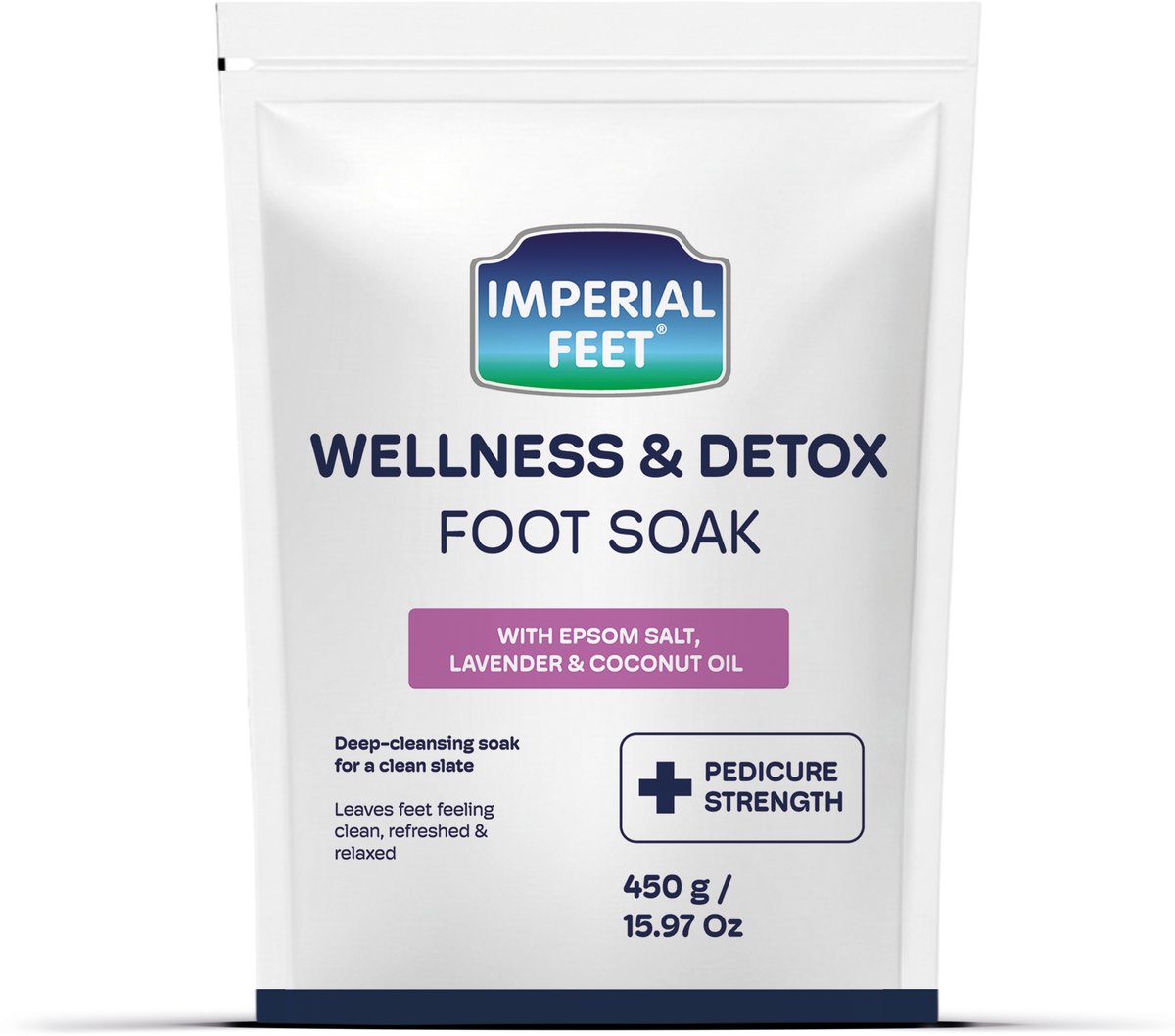 Voetenbad Zout – Wellness & Detox Soak – met Epsom Zout & Essentiële Oliën – Ontspannende Verzorging voor Vermoeide Voeten