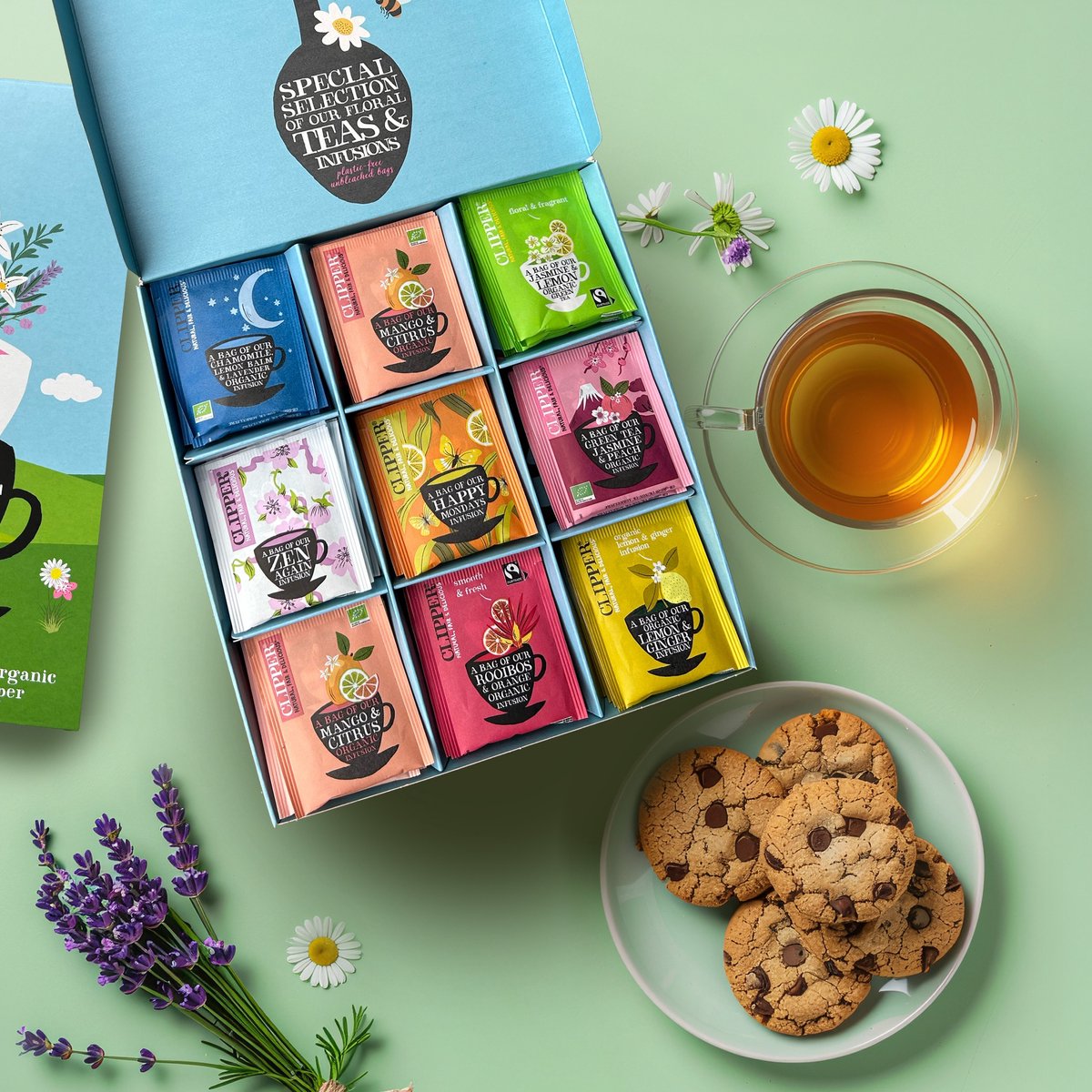 Clipper Organic Floral Tea Set 2