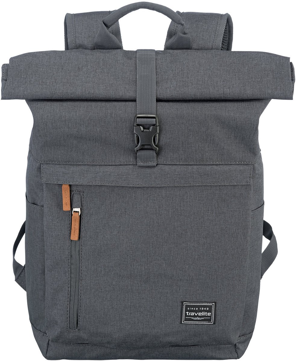 Travelite Basics Rollup Backpack anthracite