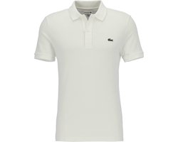 Lacoste Heren Poloshirt - White - Maat S
