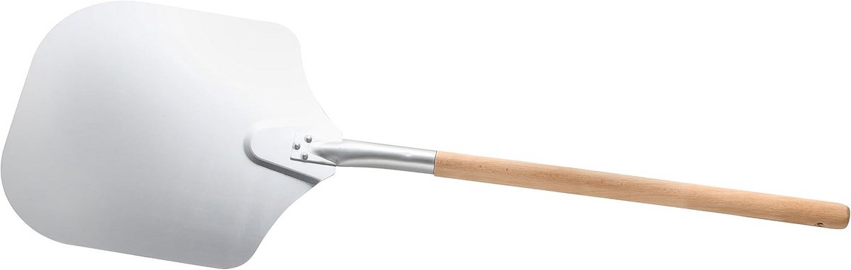 Grote Pizzaschep met Houten Handvat - Professionele Pizzaoven Accessoire