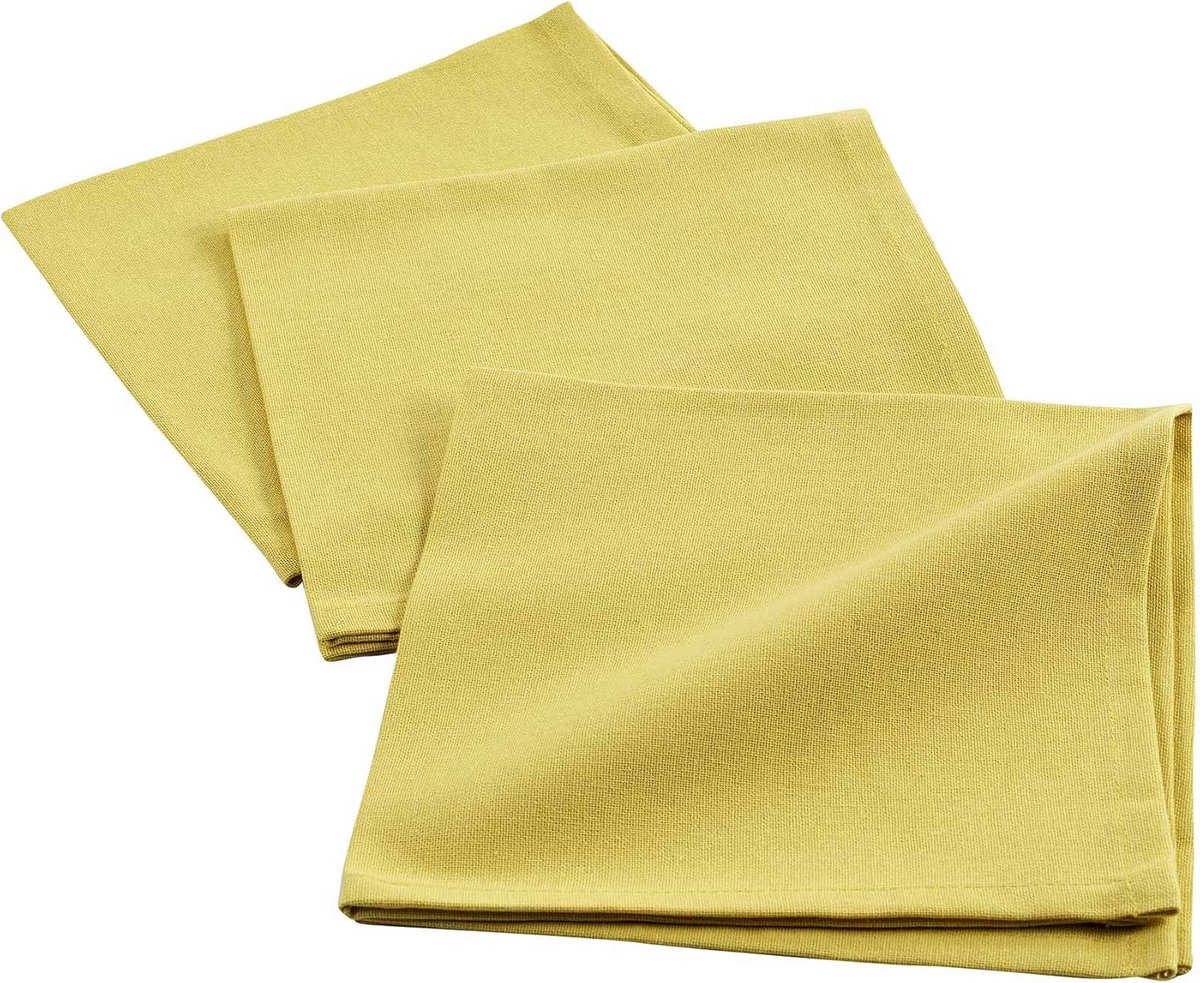 Gele Stoffen Servetten 40x40 cm - Tafeldecoratie voor Diners en Feestjes