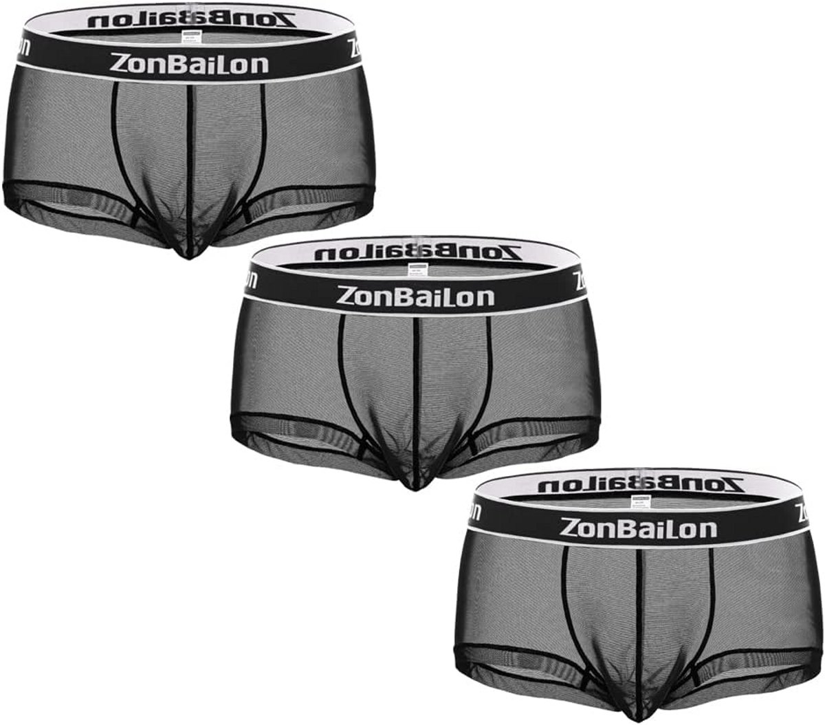 Heren Boxershorts Korte Pijpen Dunne IJszijde slips