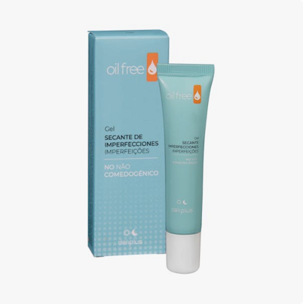 Deliplus Oil Free Facial Blemish Drying Gel voor een vette en acne gevoelige huid - 15 ml