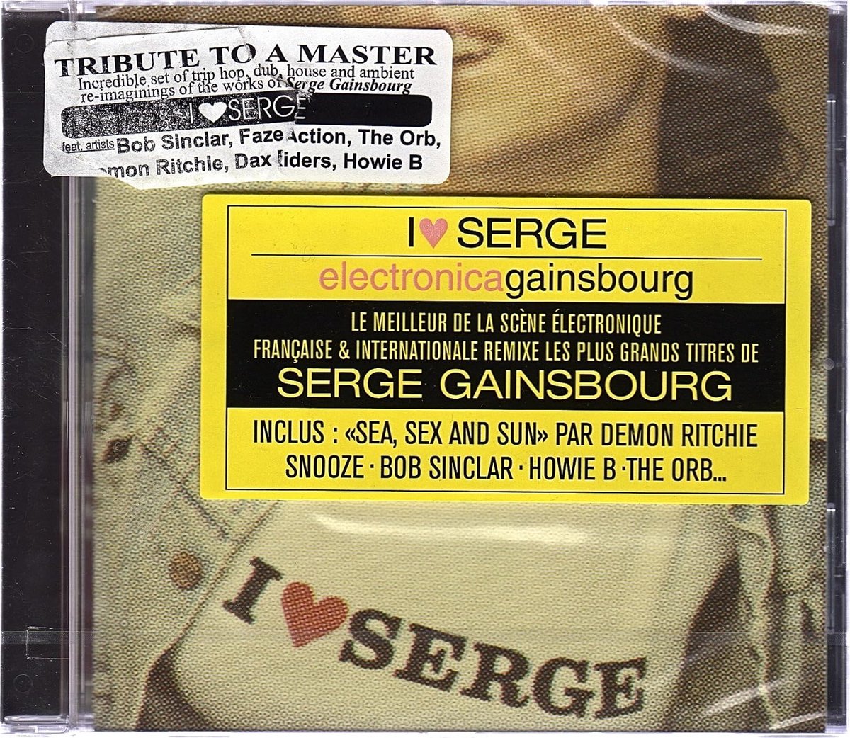 Electronica Remix Album CD - Moderne Interpretaties van Populaire Franse Tracks