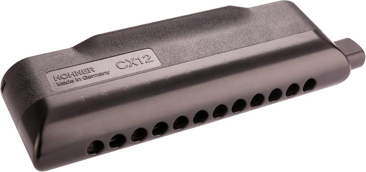 Chromatische Mondharmonica in Es (Mi Bemo) met 48 Tonen - Eenvoudig Onderhoud