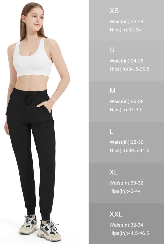 Dames Sportbroek Katoen Recht Joggingbroek met Zakken voor Yoga en Workout — afbeelding 5