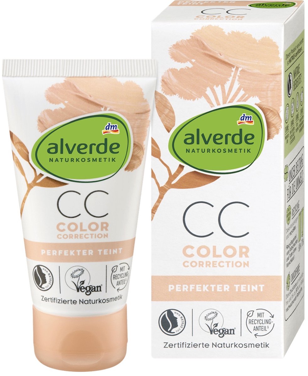 Alverde NATURKOSMETIK cc Cream perfecte teint 50ml