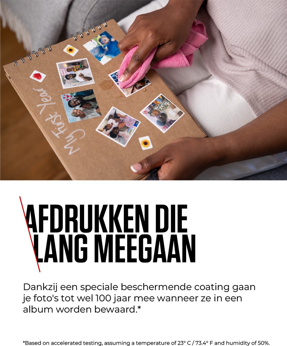 Canon RP-108 - Instant fotopapier - Inkt/papierset - Voor SELPHY CP-printers - Origineel - 10 x 15 cm formaat - 108 sheets — afbeelding 2