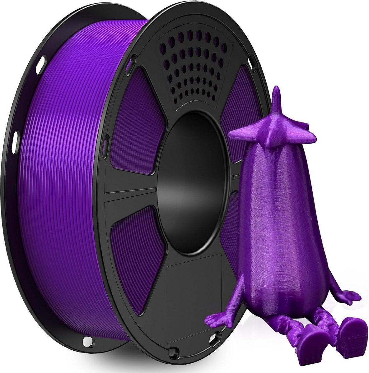 Hogesnelheids PLA Filament voor 3D-printer - 1,75 mm - 1 kg - Paars