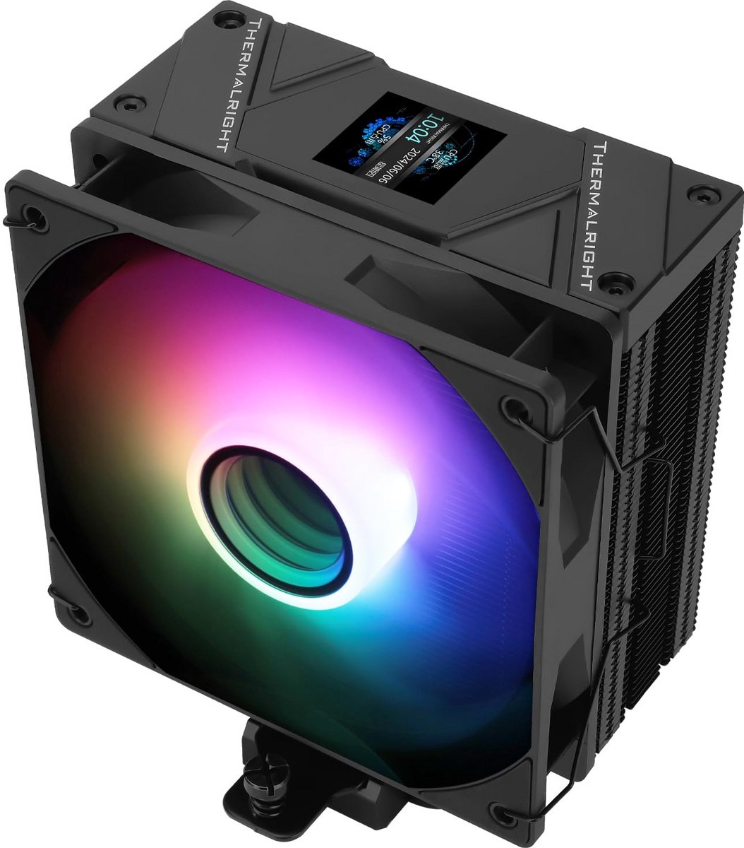 Luchtkoeler met 1,54 inch LCD Scherm voor Desktop CPU - ARGB Verlichting
