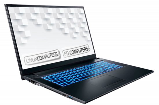 Linux laptop 17,3" | i7-1355U | 16 GB ram | 1 TB SSD | MET DVD-Writer ...