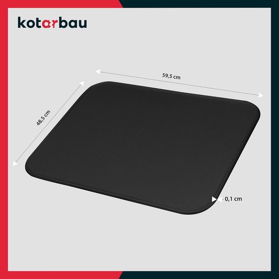Onderplaat voor Kachel 48x60 cm van Gepoedercoat Staal in Antiek Koper — afbeelding 5