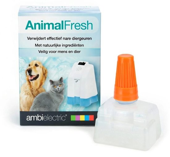 Diffuseur de parfum électrique ambiélectrique Recharge AnimalFresh - Contre les odeurs indésirables d'animaux