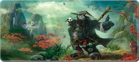 Muismat World of Warcraft 900 x 400 mm muismat, perfecte precisie en snelheid gaming muismat met 3 mm dikke basis, voor notebooks, pc, N