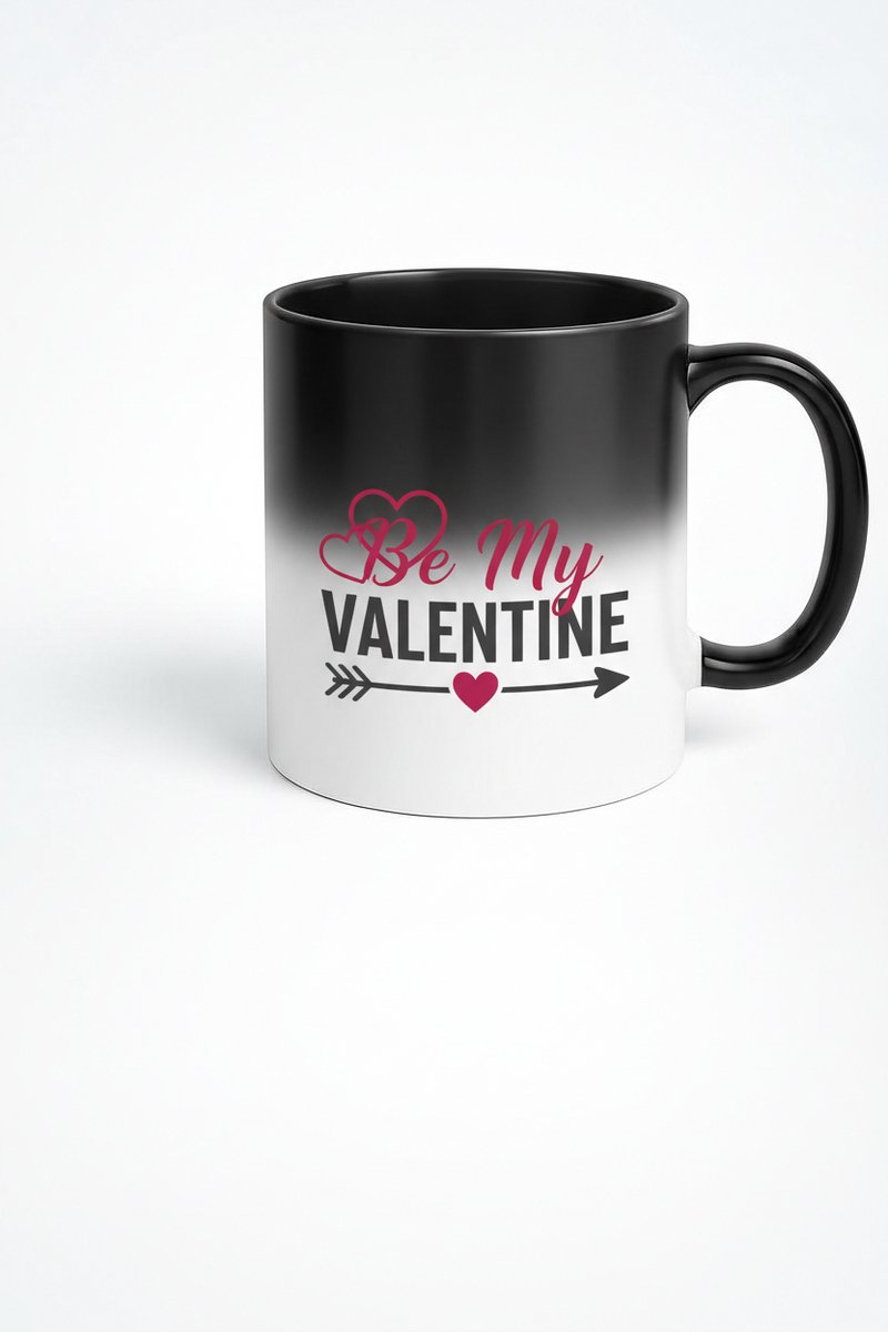 Magische Valentijnsmok - Be My Valentine met Hartjes & Pijl