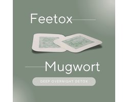 Feetox | Bijvoet (64 stuks) | De pleister om extra vuilstoffen vanuit je lichaam te laten absorberen. Help je immuunsysteem.