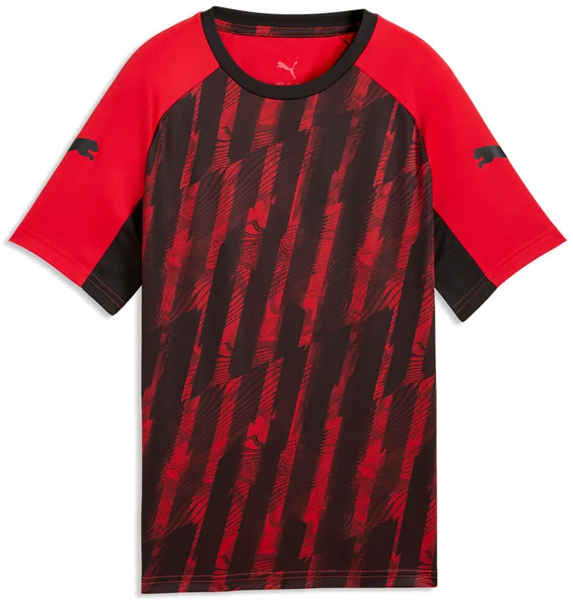 Puma Individualliga Graphic T-shirt Met Korte Mouwen Rood 5-6 Years Jongens,Meisjes
