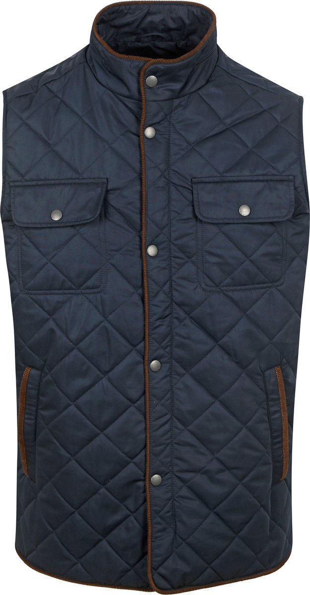 Suitable Step Bodywarmer Donkerblauw – Heren