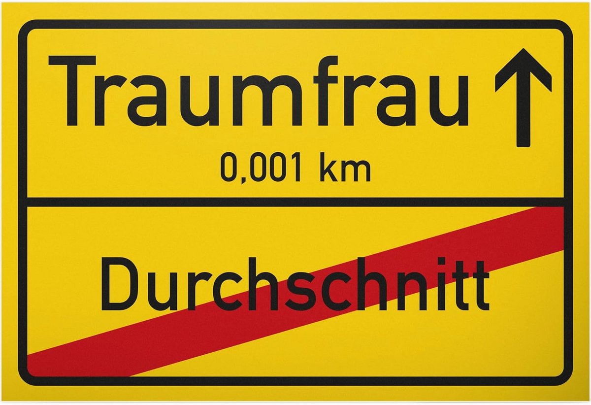 Leuk Persoonlijk Plaatsnaambord Kunststof voor Vriendin of Partner - Cadeau Idee