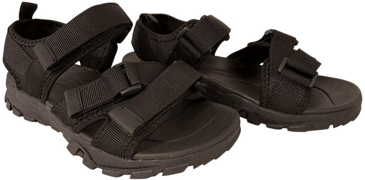 Adventure Sandaal Marseille Zwart High Soft Insole