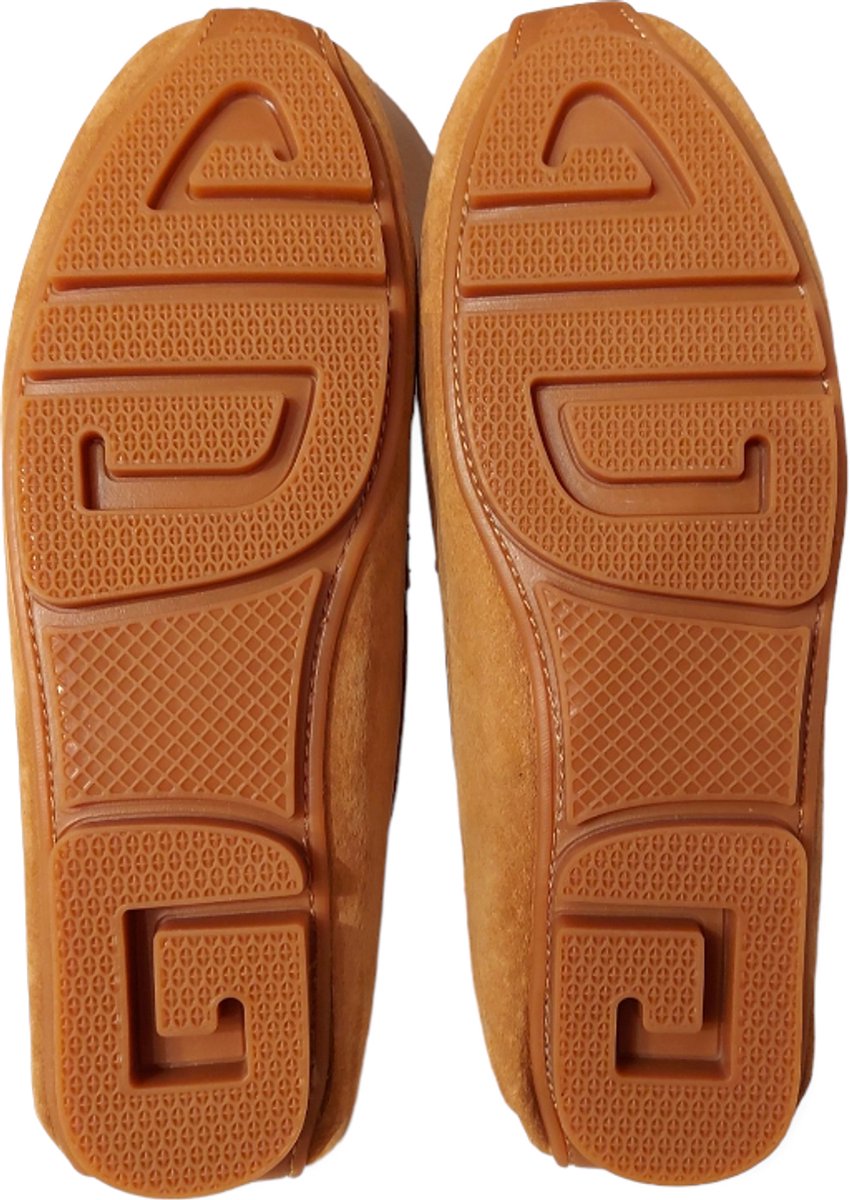 Adventure Instapper Palermo Lichtbruin Suede Leer High Soft Insole