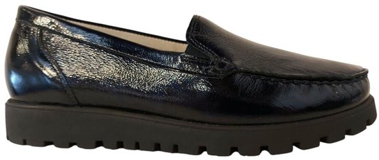 Mocassin Waldlaufer 529001 143 194 Hegli Blauw Laque Largeur H