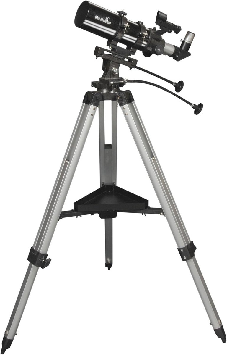 Beginners Telescoop 80/400 Refractor op Stabiele AZ3 Montering voor Sterren Kijken