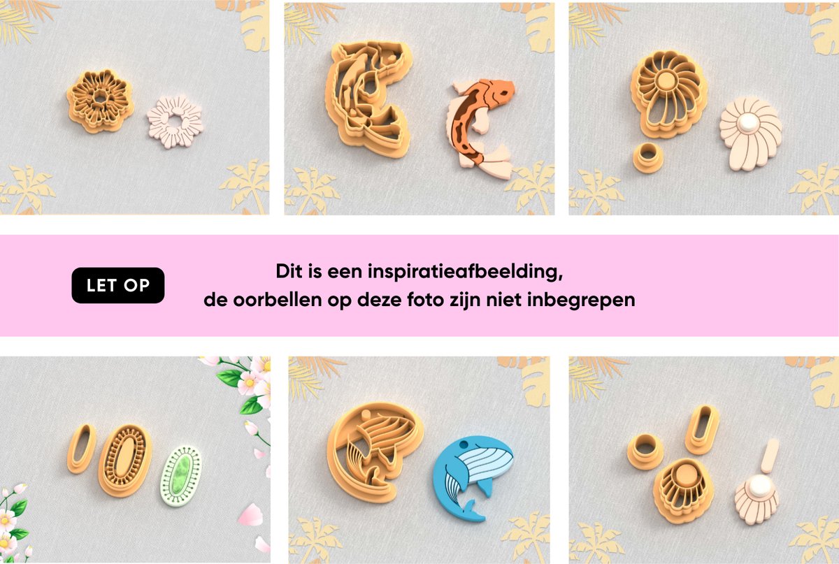Hoogwaardige Klei Cutters en Uitstekers voor Creativelingen – S.I